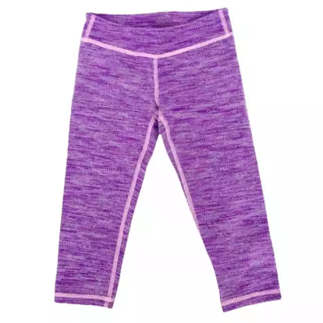 Lululemon Ivivva Girls Leggings Sz 12 Workout Athletic Pants 7/8 Full  Length