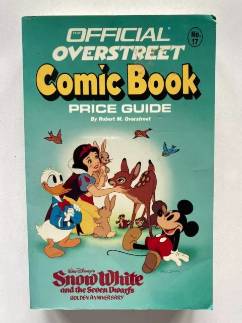 Overstreet Comic Book Price Guide #17 1987 SC Softcover Snow White Disney FNcopy