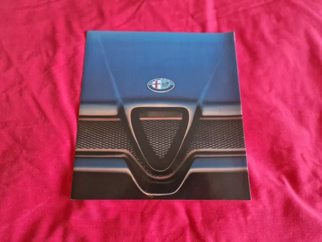 Rare 1990s Alfa Romeo R.Z. RZ Spider Convertible Italian Brochure
