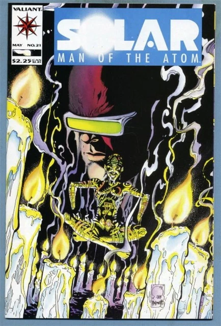 Solar: Man of the Atom #21 (May 1993, Valiant) Vanhook, Grau, Joe Quesada