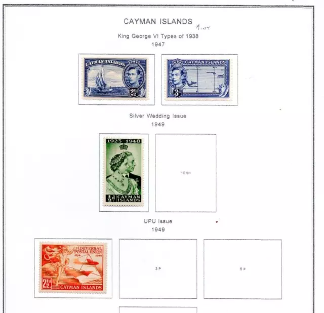 Stamps Cayman Islands