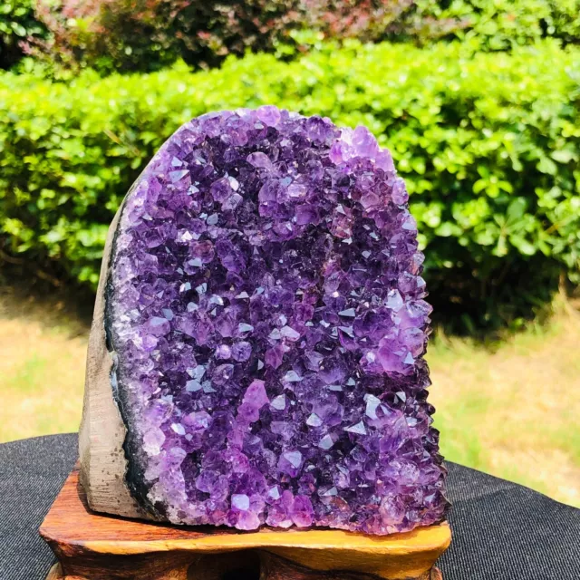 1450g Natural Uruguayan Amethyst Cluster Cave Display Specimen Healing 1289
