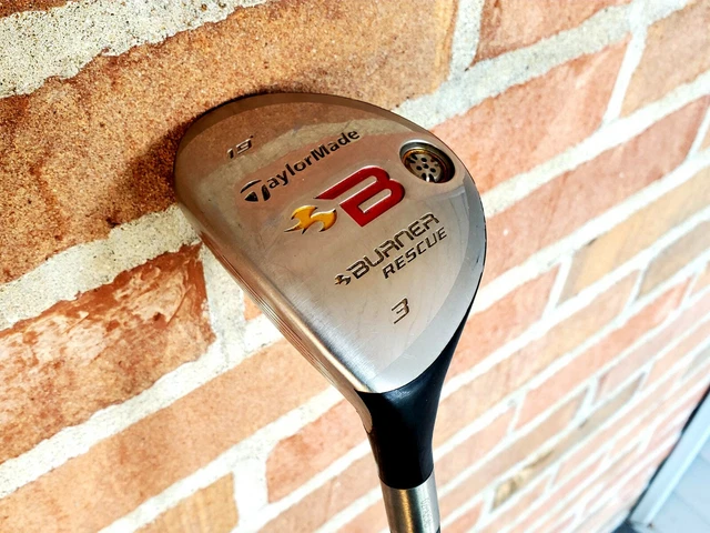TaylorMade Burner Rescue High Launch 19° Left Hand 3 Hybrid Reax 60 Stiff Shaft