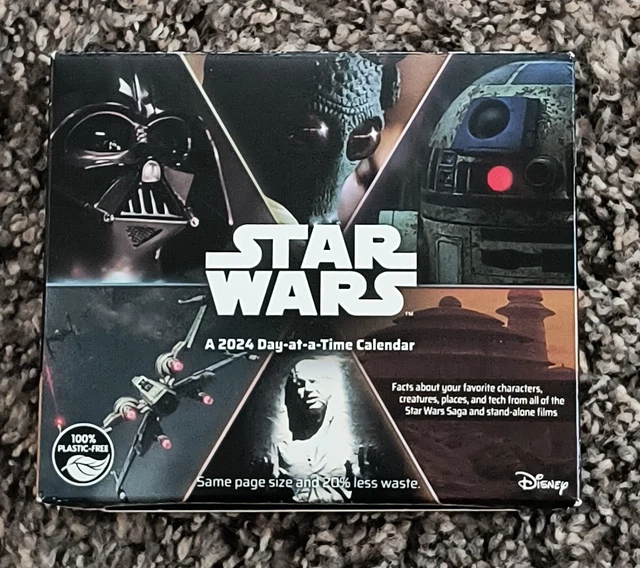 TRENDS INTERNATIONAL 2024 Star Wars Saga DayataTime Box Calendar