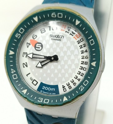 swatch 200m dive watch