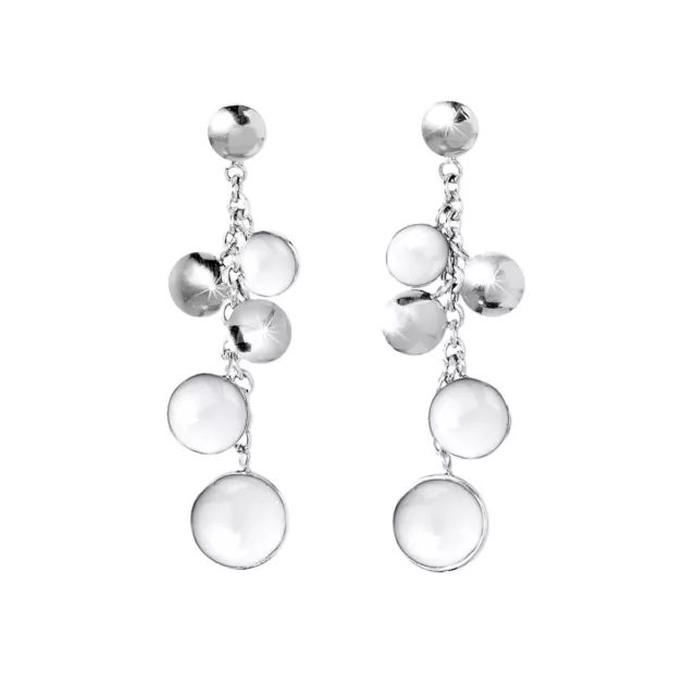 Orecchini Donna 2Jewels Acciaio Pendenti Pois Steel Earrings Boucle d’Oreillles