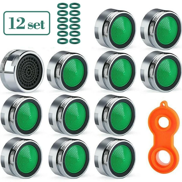 Nuevo grifo de baño cocina aireador filtro reemplazable aireador latón
