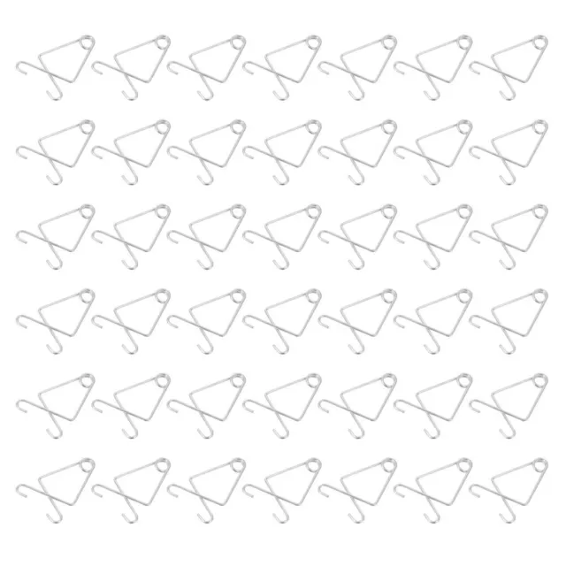 50PCS Ceiling Hook Clips Suspended Ceiling Tile Drop Ceiling Clips for Office