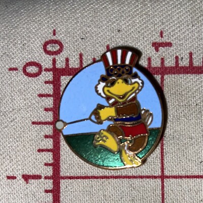 Aigle Los Angeles 1984 Xxiii Olympique Été Jeux Broche Aigle Piste & Domaine Sprint 