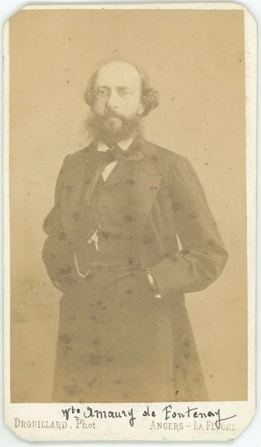 CDV HEISS à NEUBURG : SOLDAT MILITAIRE ALLEMAND EN POSE VERS 1885 -T39