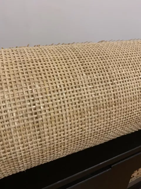 Rattan Cane Webbing Radio Weave 90cm Width Per Metre for Furniture Wicker Repair