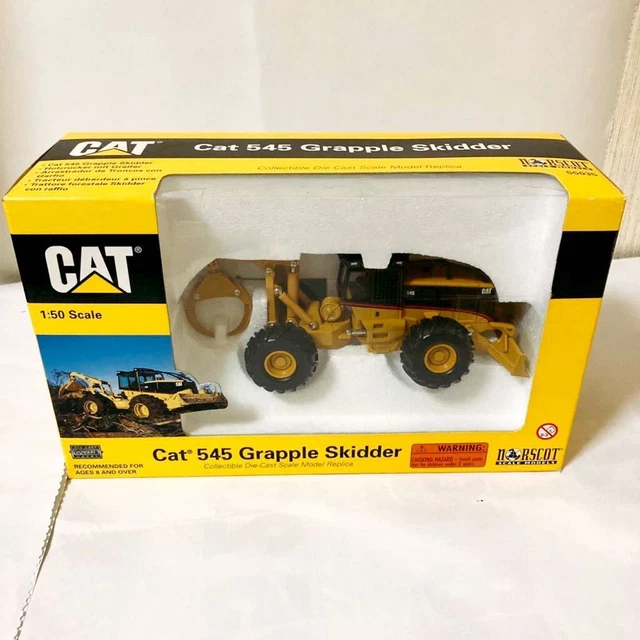 Northcott Cat 545 Grapple Skidder 1/50 Norscot Timber Unloading Tractor Heavy Ma