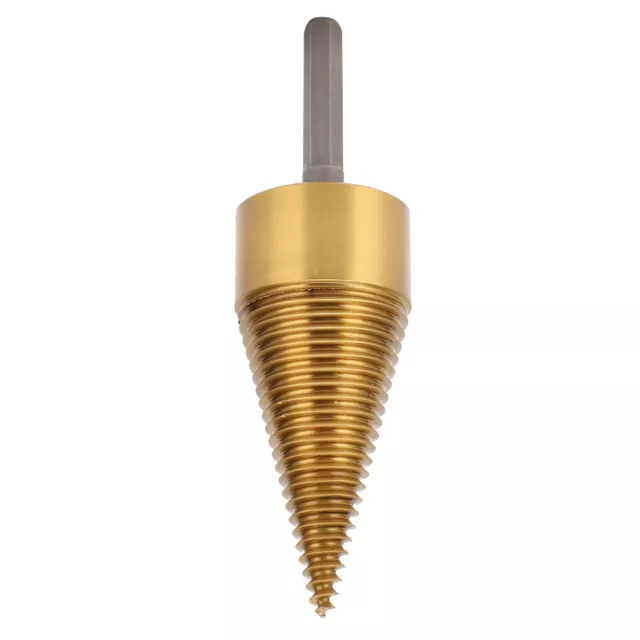 42mm Drill Screw Cone Firewood Dedicated Hex Shank Bit Hand Wood Splitter Parts☃