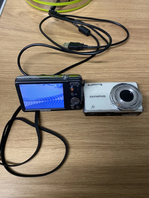 Olympus VG-120 14.0MP Compact Digital Camera Black FWO + Another Olympus