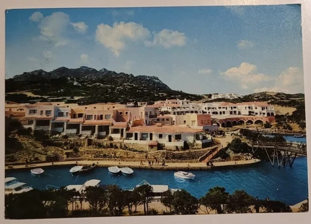 1966  PORTO CERVO - COSTA SMERALDA - antica cartolina PANORAMA