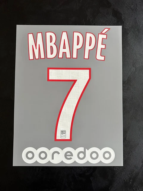 Flocage Officiel PSG 2019/2020 Thiago Silva Ext - Neuf Avec étiquettes - Monblason