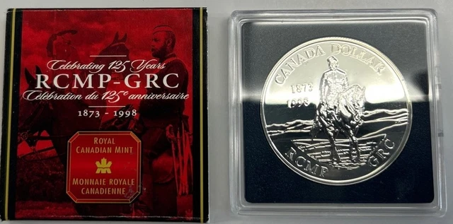 1998 CANADA SILVER Dollar - Brilliant Uncirculated - RCMP