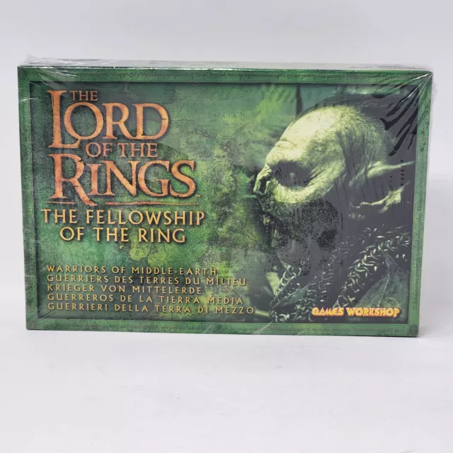 Games Workshop Lord Of The Rings Fellowship Ring Warriors Of Middle-Earth SEALED