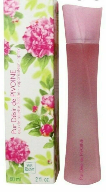 Parfum Yves Rocher Pur Désir De Pivoine - Eau De Toilette 60 Ml, Floral, Neuf