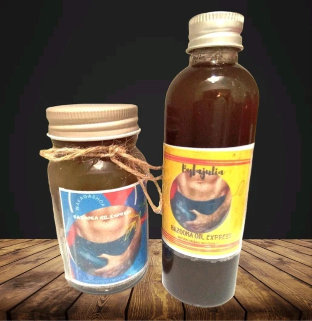 Kit Crème Bazooka 10X Plus Dosé + Huile - Pour Grossir Du Pénis - 500ml - Fabriqué En Allemagne