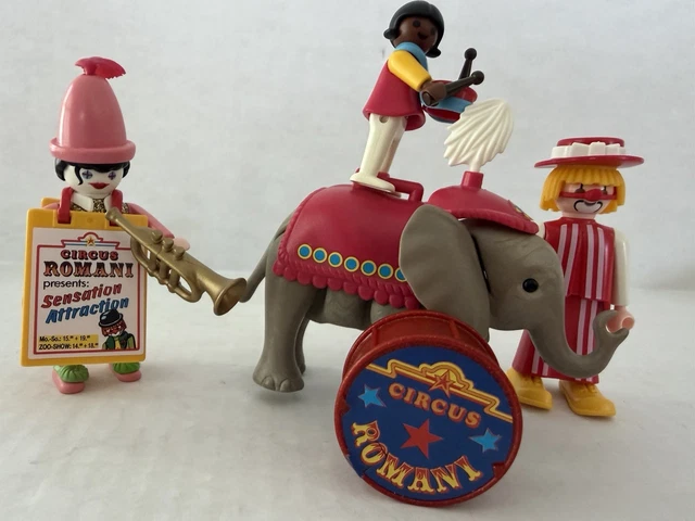 PLAYMOBIL 3519 PLATE-FORME-PEANA- Dompteur d'éléphants- Cirque ancien