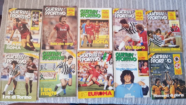 Poster Guerin Sportivo 1982 – Juventus, Paolo Rossi, Albi Mundial – Occasion