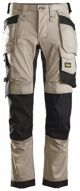 SNICKERS WORK TROUSERS ALLROUNDWORK 6241 STRETCH HOLSTER POCKET with KNEEPADS 3