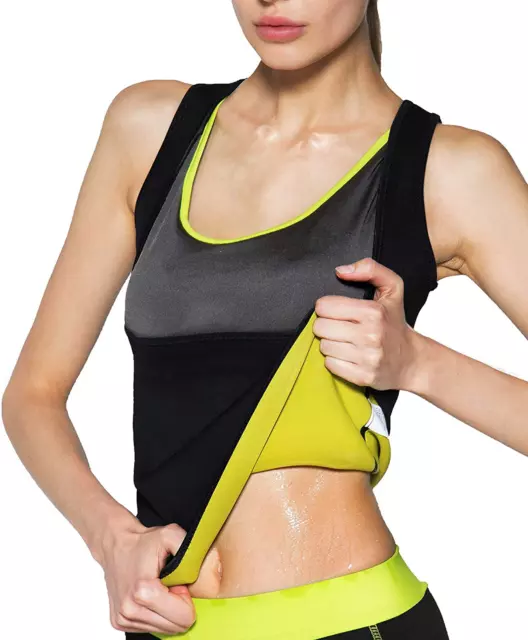 IFLOVE GILET DE Sudation pour Femme Fitness T Shirt D bardeur