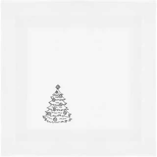 'Árbol de Navidad' Servilleta de algodón (NK00012055)