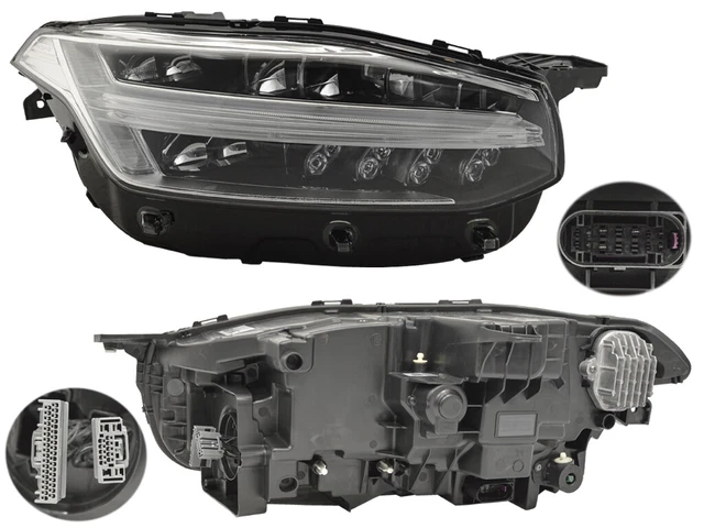 Couvercle De Phare Avant Pour Volvo XC90 2015-2022 - Protection En Polycarbonate Transparent, Anti-rayures Et UV