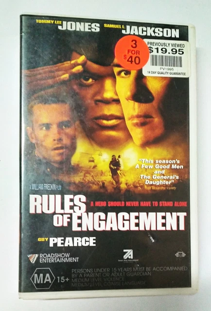 &RULES OF ENGAGEMENT& Tommy Lee Jones Samuel L Jackson Action/Military - Tommy Lee Jones And Samuel L Jackson Movies