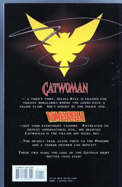 DC/Harris Comics, Catwoman Vampirella: The Furies, Chuck Davis Feb 1997 2