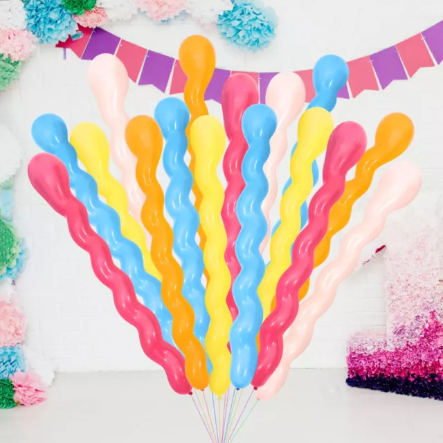 100 Pcs Gedrehte Luftballons Aus Latex Kid Toys Kinderspielzeug Emulsion