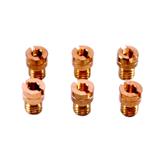 25pcs M4 Main Jet Carburetor Nozzle 55-115 For Puch Maxi Bing Hercules 4mm Zündapp Jet Set Round Head Injectors Nozzle NEW