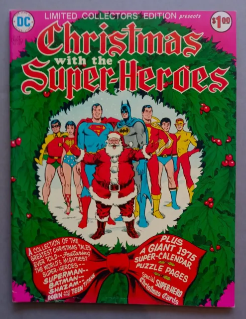 Limited Collectors Edition #C-34 Feb-Mar 1975 DC Christmas with the Super-Heroes