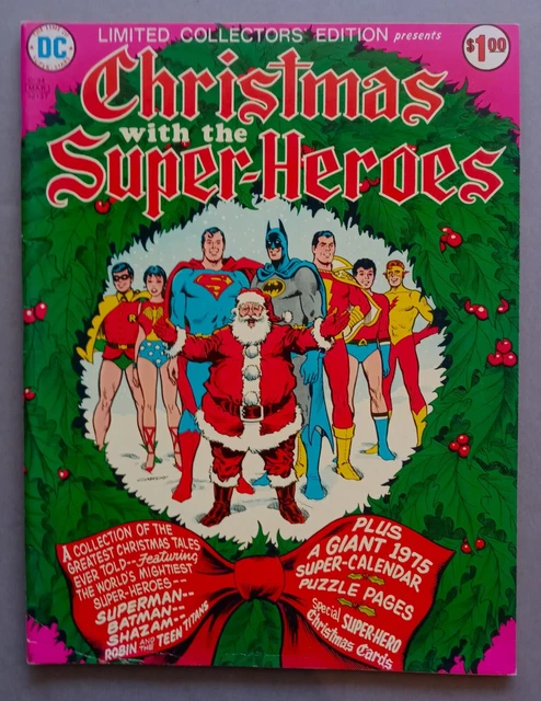 Limited Collectors Edition #C-34 Feb-Mar 1975 DC Christmas with the Super-Heroes