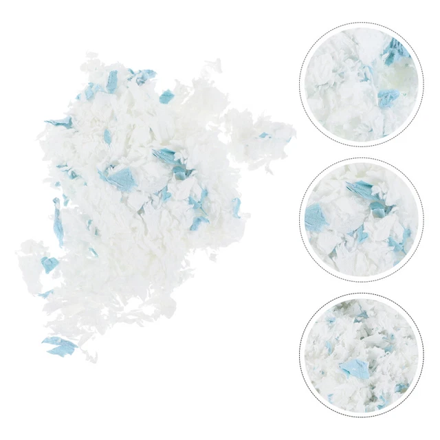 1 sacchetto coniglio criceto guinea pig pet paper chip carta biancheria da letto Pap