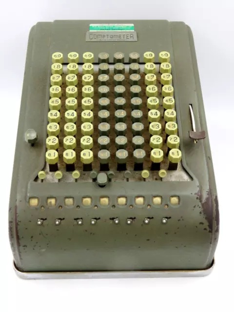 Antique Vintage Felt & Tarrant Comptometer Adding Machine Chicago USA