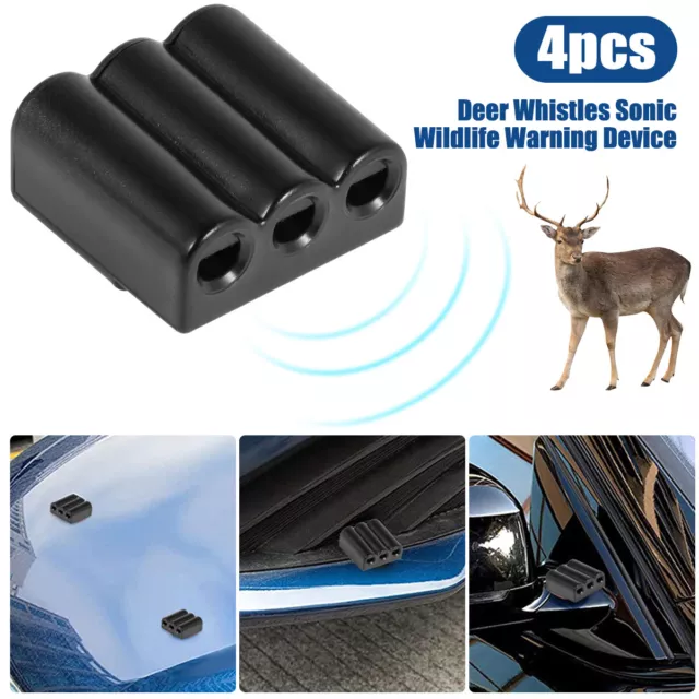 8 Pieces Deer Whistle Save a Deer Whistles Avoids Collisions, Deer Whistles  for Car Deer Warning Devices Animal Alert for Cars and Motorcycles 