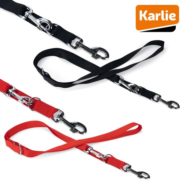 Karlie Führleine ART SPORTIV BASIC - 200 cm - XS/S/M/L-XL Nylon Leine Hundeleine