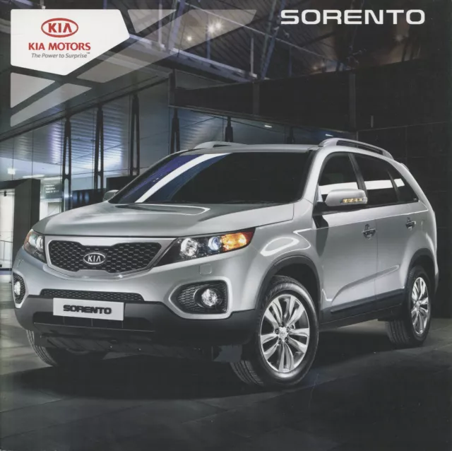 Brochure Voiture - Kia Sorento - Janvier 2010