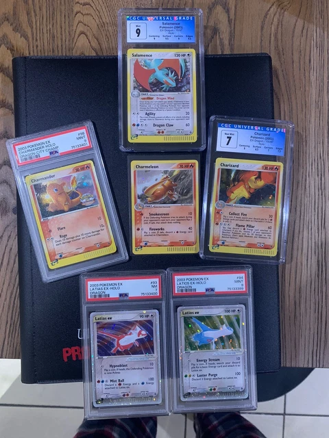 Ex Dragon Near Complete Reverse Holo / Holo Master Set Pokémon Cards Charizard