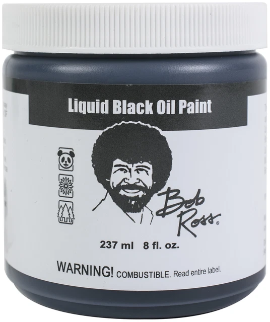 Bob Ross flüssigschwarz 237ml - schwarz 0006227