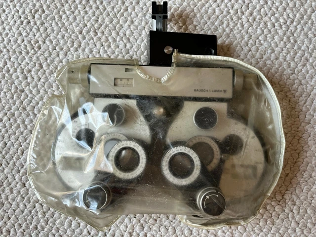BAUSCH & LOMB CAT NO 71-49-30 Phoropter Ophthalmic Testing UNTESTED & SOLD AS IS