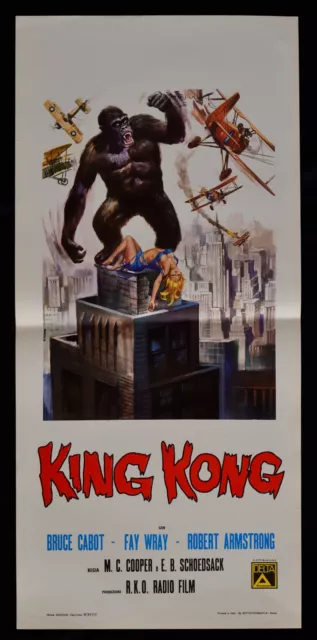 Affiche King Kong Fay Wray Armstrong Bruce Cabot Ernest Schoedsack B47