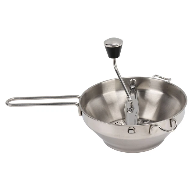 Molino de alimentos de acero inoxidable mermeladas manual triturador verduras fruta patata ajo Reino Unido
