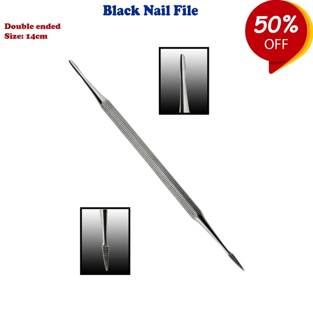 Chiropody instruments Ingrown Toenails Black Nail File Footcare Dressing Tools