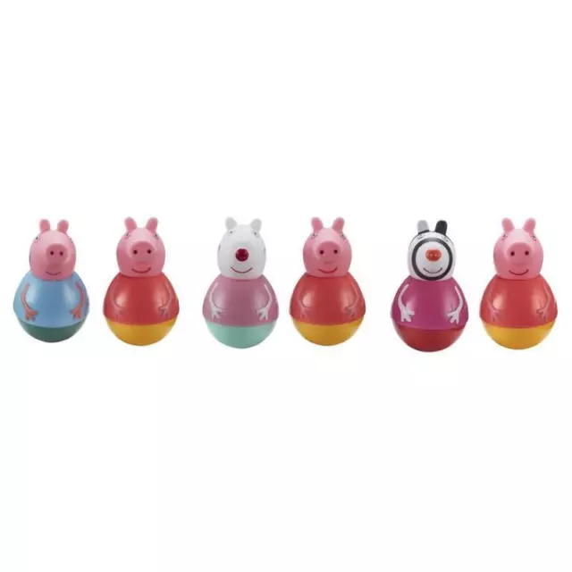 Character Options Weebles Peppa Pig Twin Figure Pack Assortment