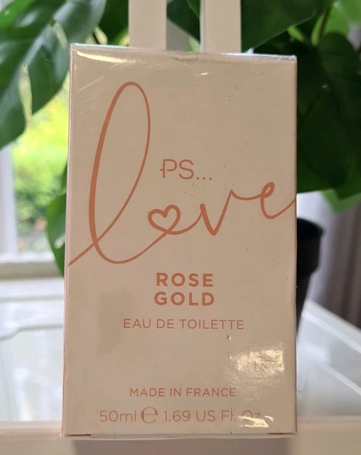 NEW PRIMARK PS LOVE ROSE GOLD eau de toilette EDT 50ml perfume