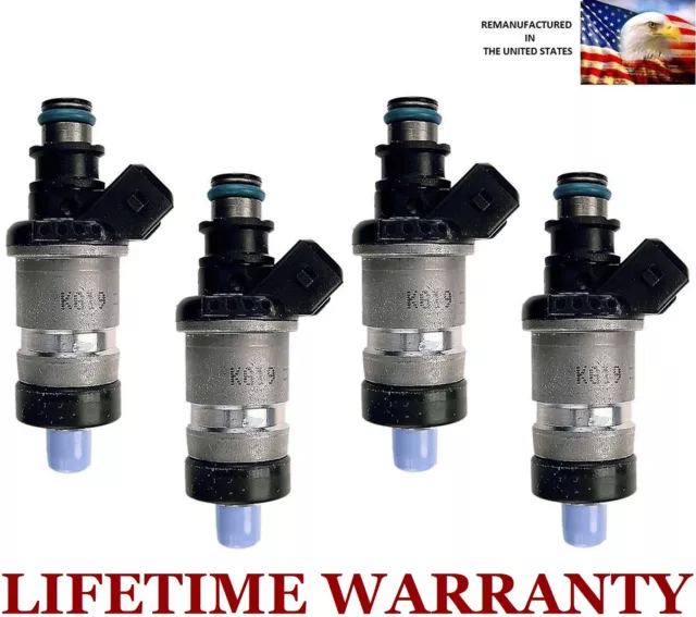 Genuine Honda 4x  Refurbished Fuel Injectors For 92 93 94 95 Acura Integra 1.8L